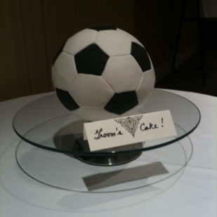 The Soccer Ball Cake