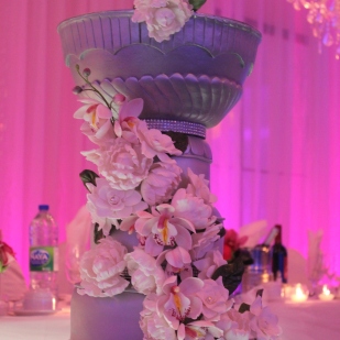 Cake Portion of the Stanley Cup Wedding Cake